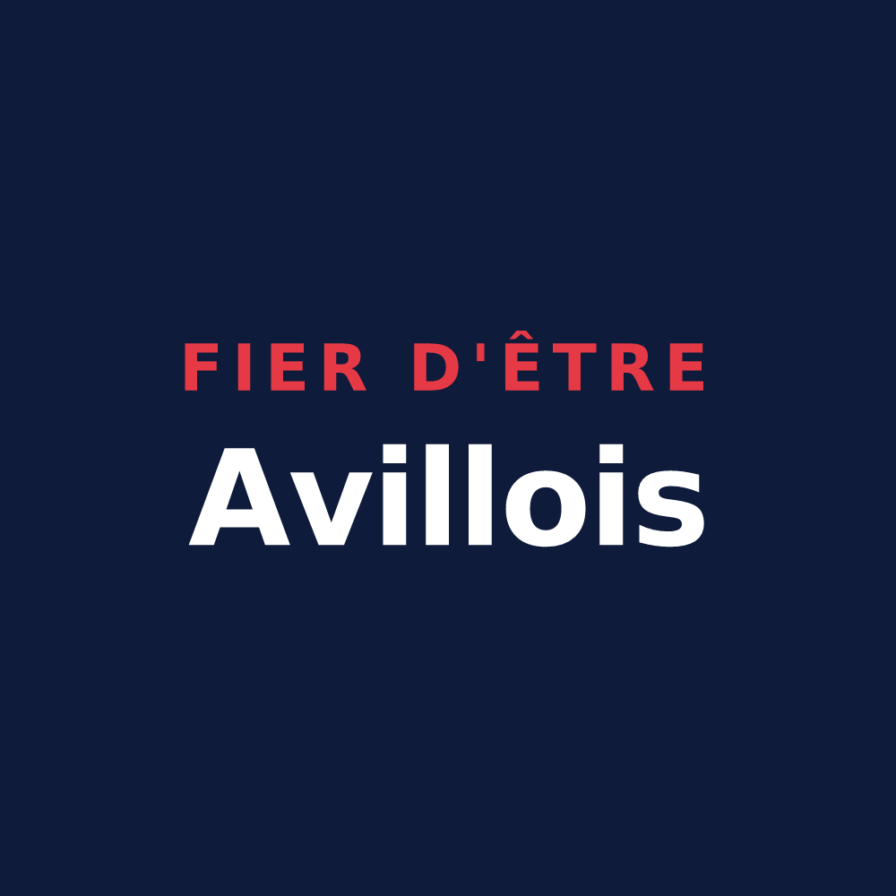 T-shirt « Fier d'être Avillois » — design pour Avilly-Saint-Léonard