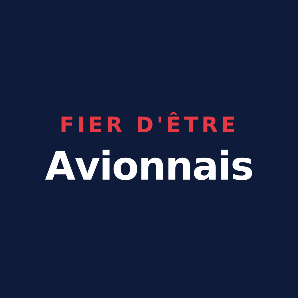 T-shirt « Fier d'être Avionnais » — design pour Avion