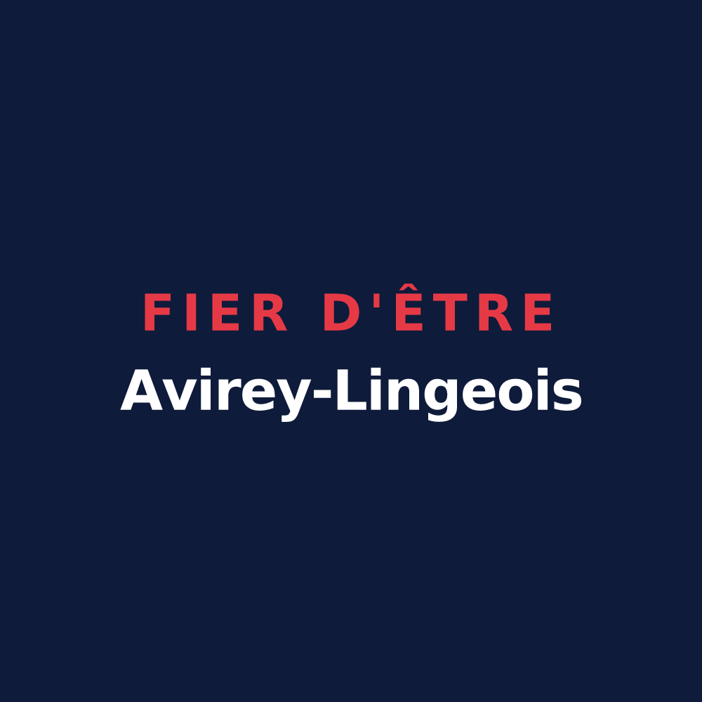 T-shirt « Fier d'être Avirey-Lingeois » — design pour Avirey-Lingey