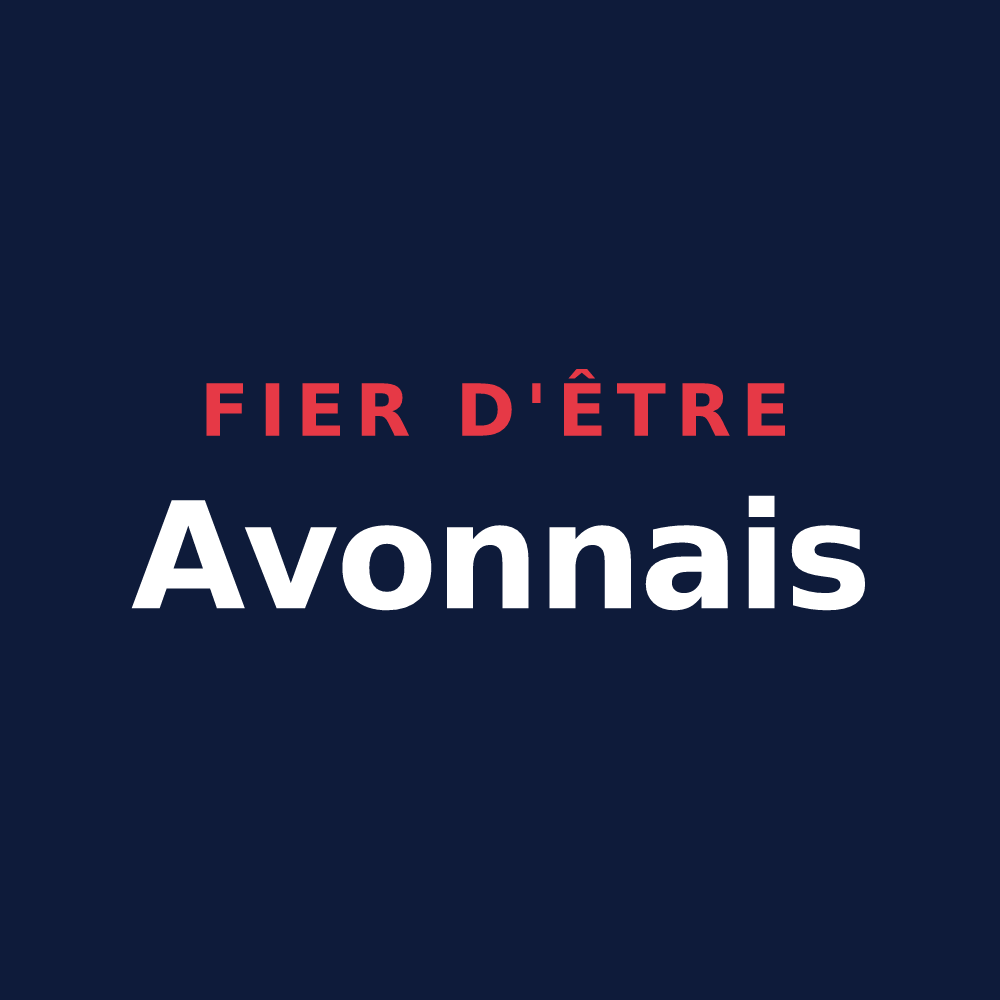 T-shirt « Fier d'être Avonnais » — design pour Avon-la-Pèze