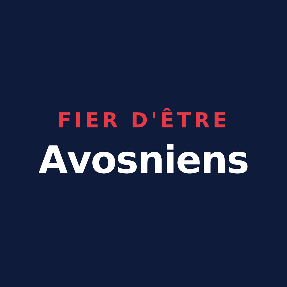 T-shirt « Fier d'être Avosniens » — design pour Avosnes