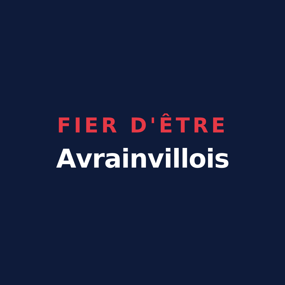 T-shirt « Fier d'être Avrainvillois » — design pour Avrainville