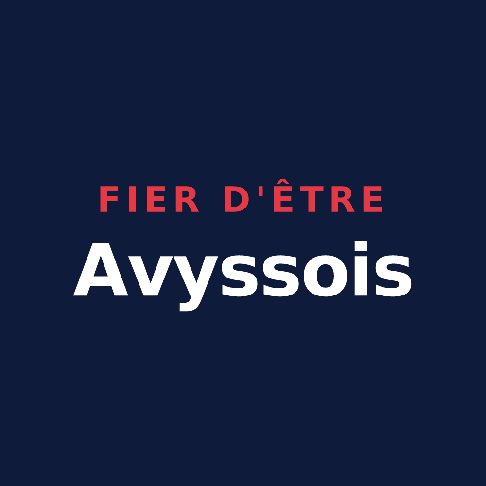 T-shirt « Fier d'être Avyssois » — design pour Avy