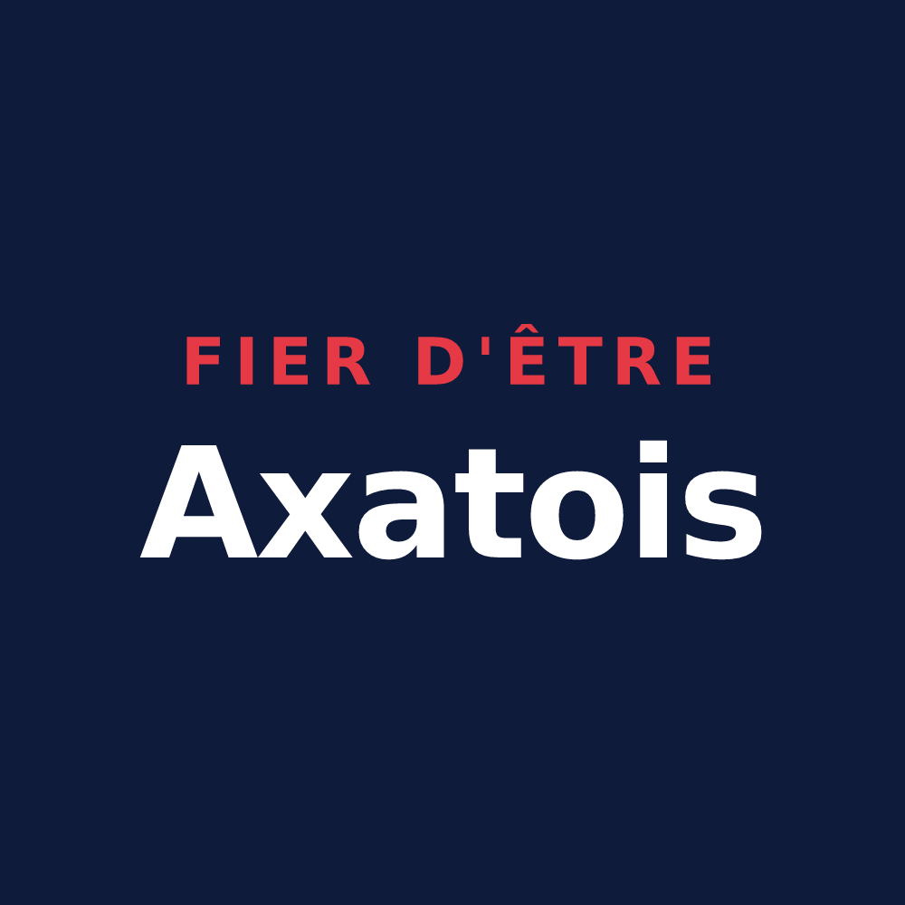 T-shirt « Fier d'être Axatois » — design pour Axat