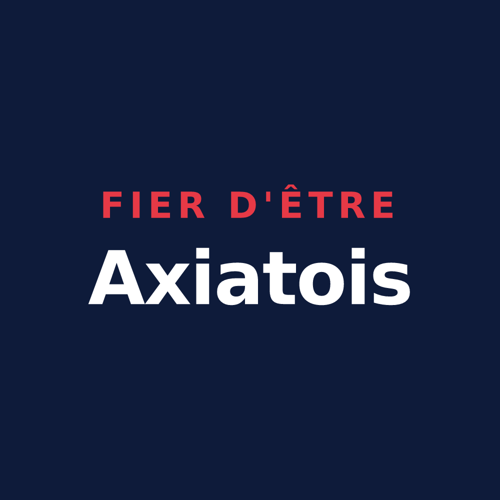 T-shirt « Fier d'être Axiatois » — design pour Axiat