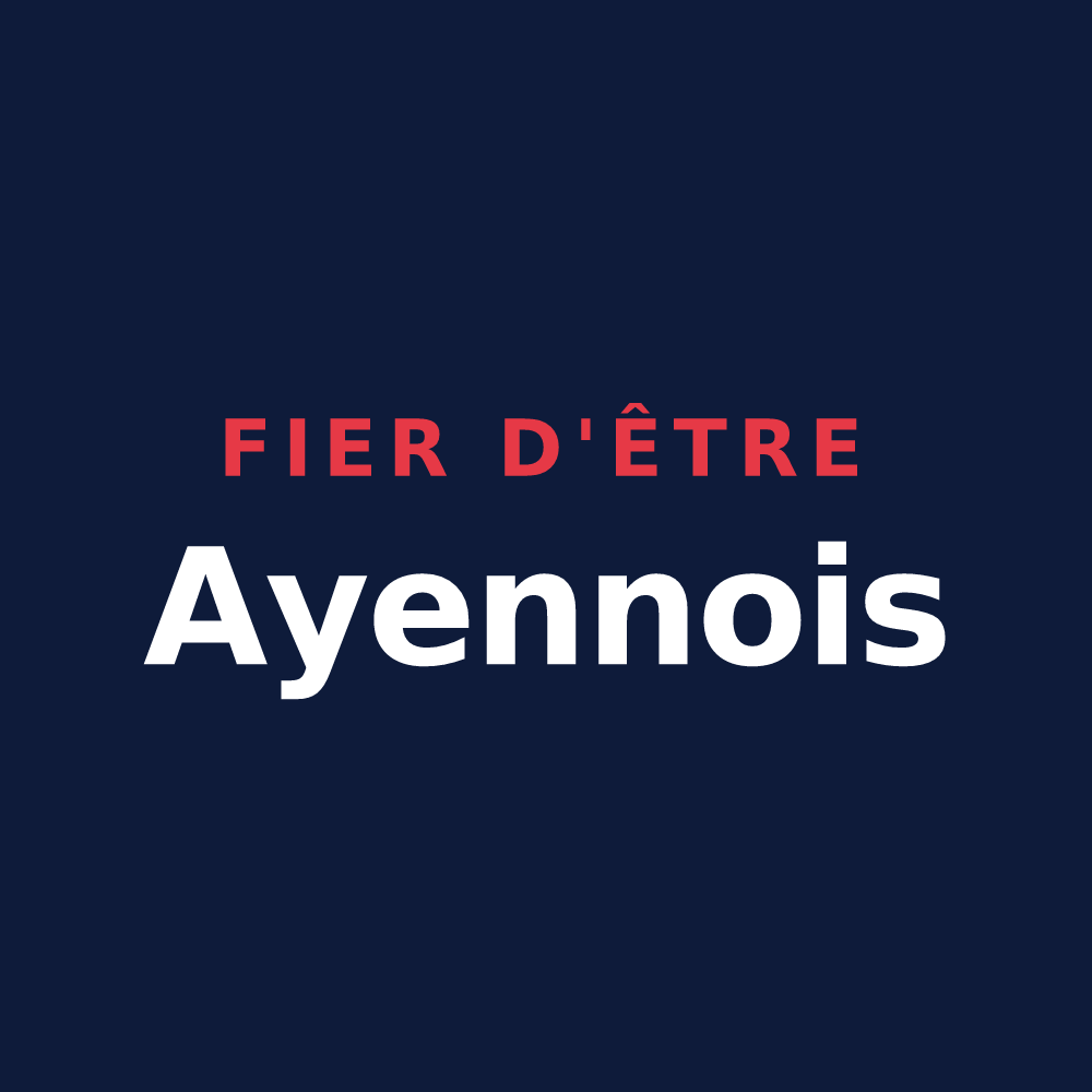T-shirt « Fier d'être Ayennois » — design pour Ayen