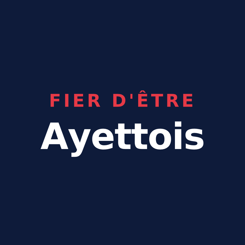 T-shirt « Fier d'être Ayettois » — design pour Ayette