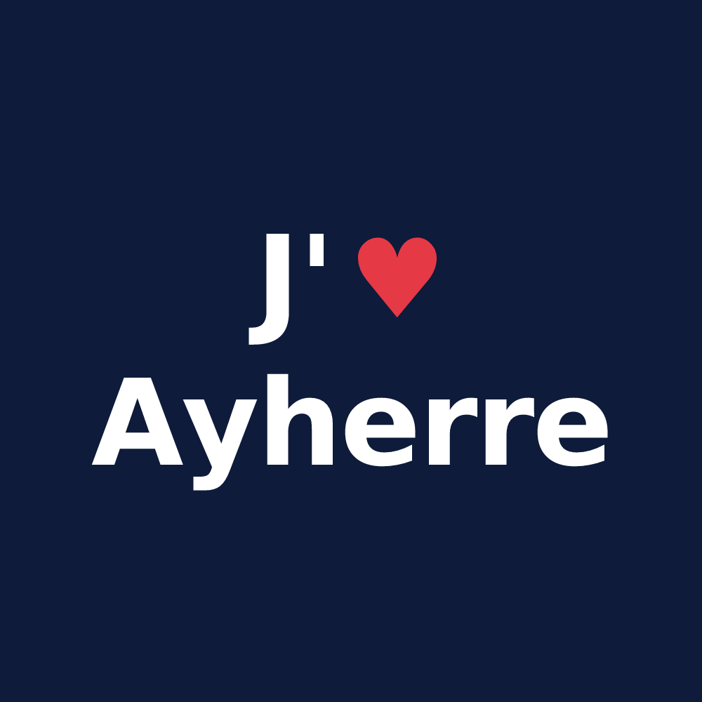 T-shirt personnalisé Ayherre — design J'aime Ayherre