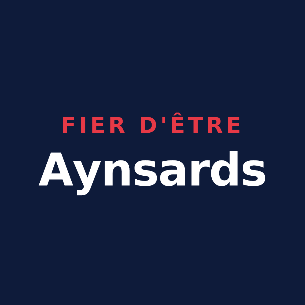 T-shirt « Fier d'être Aynsards » — design pour Ayn