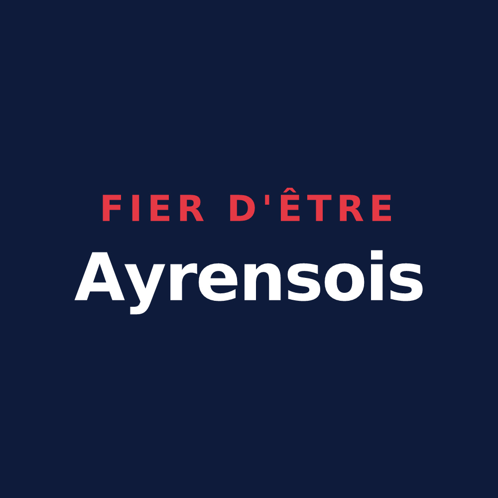 T-shirt « Fier d'être Ayrensois » — design pour Ayrens