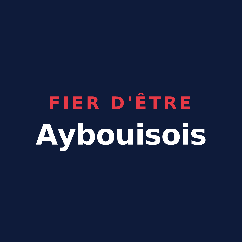 T-shirt « Fier d'être Aybouisois » — design pour Ayros-Arbouix