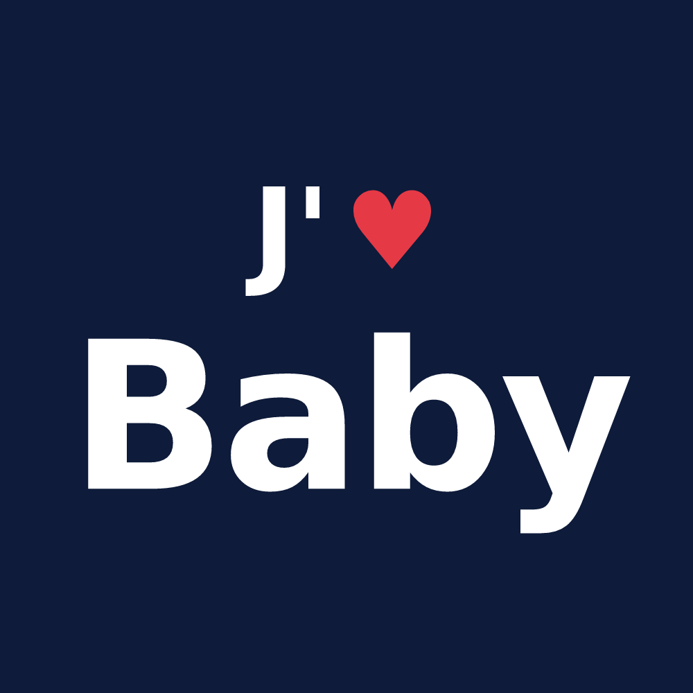 T-shirt personnalisé Baby — design J'aime Baby