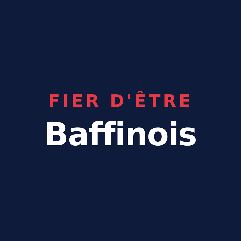 T-shirt « Fier d'être Baffinois » — design pour Baffie
