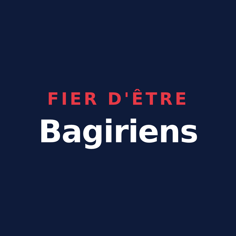 T-shirt « Fier d'être Bagiriens » — design pour Bagiry