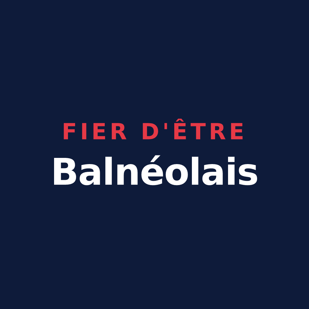 T-shirt « Fier d'être Balnéolais » — design pour Bagneux