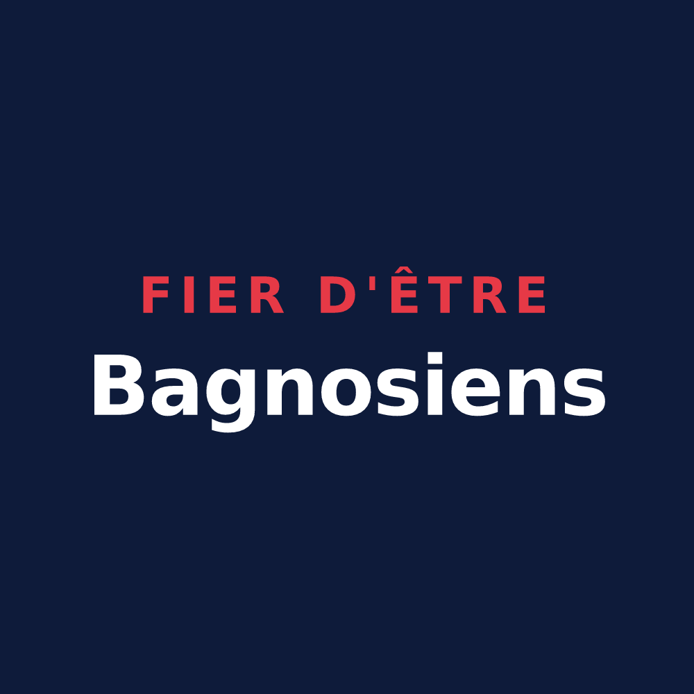 T-shirt « Fier d'être Bagnosiens » — design pour Baigneux-les-Juifs