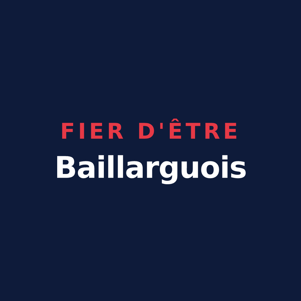 T-shirt « Fier d'être Baillarguois » — design pour Baillargues