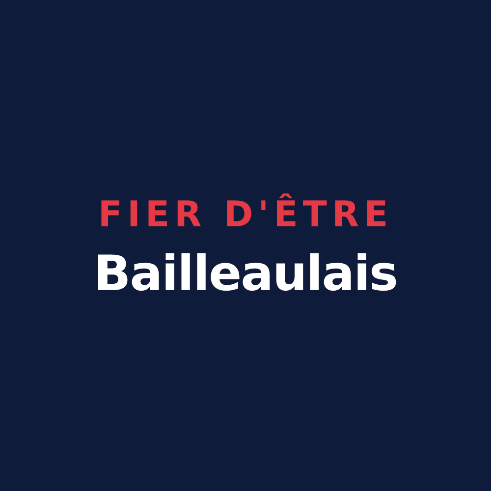 T-shirt « Fier d'être Bailleaulais » — design pour Bailleau-le-Pin
