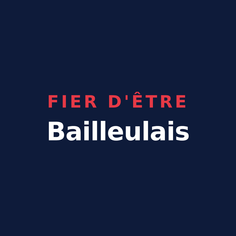 T-shirt « Fier d'être Bailleulais » — design pour Bailleul