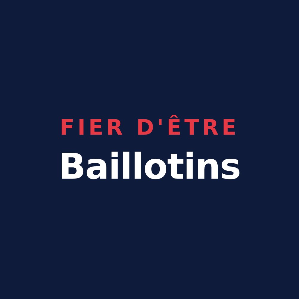 T-shirt « Fier d'être Baillotins » — design pour Bailleul