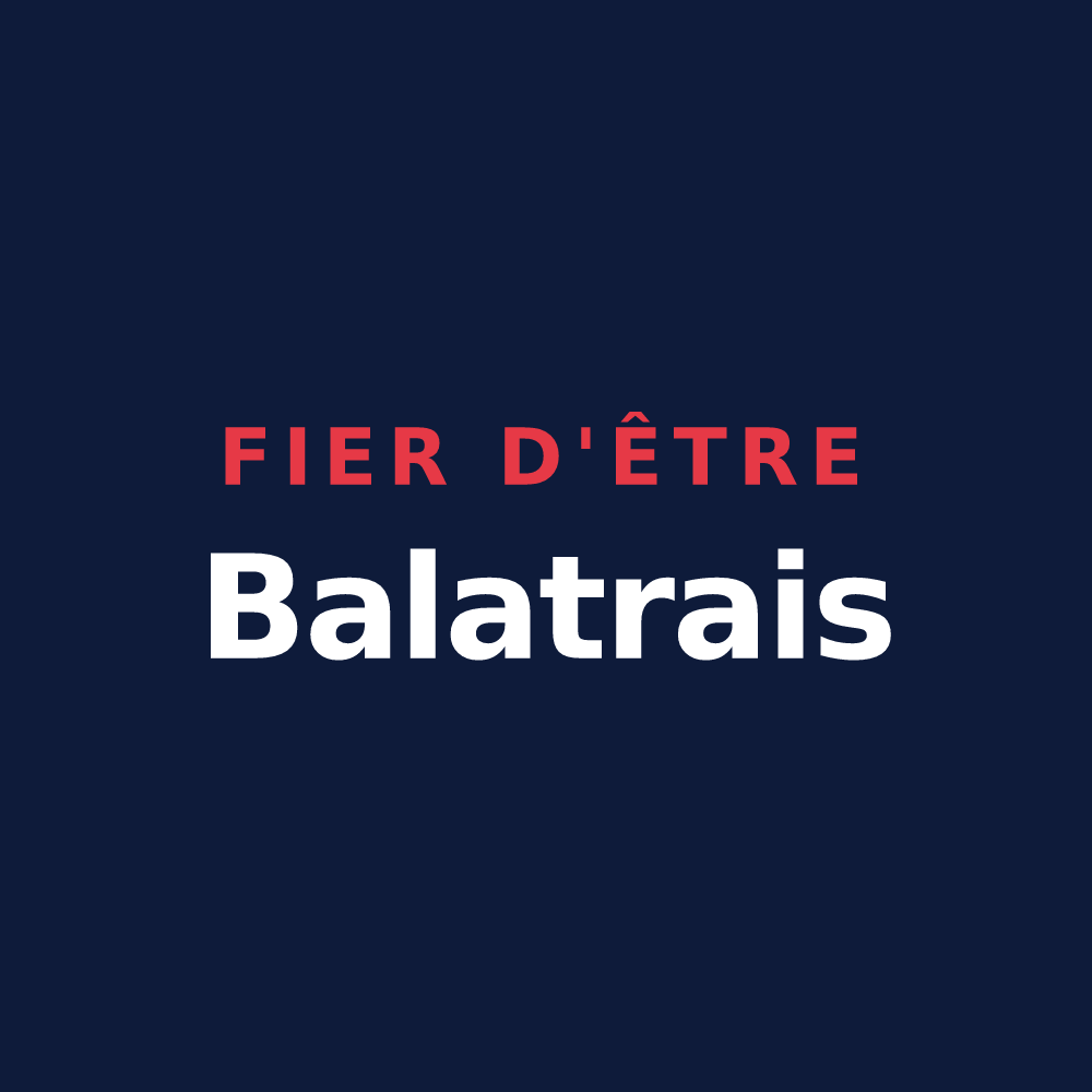 T-shirt « Fier d'être Balatrais » — design pour Balâtre
