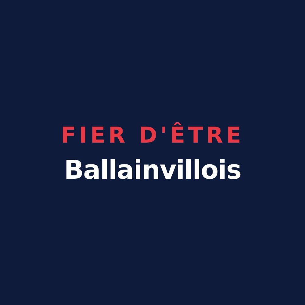 T-shirt « Fier d'être Ballainvillois » — design pour Ballainvilliers