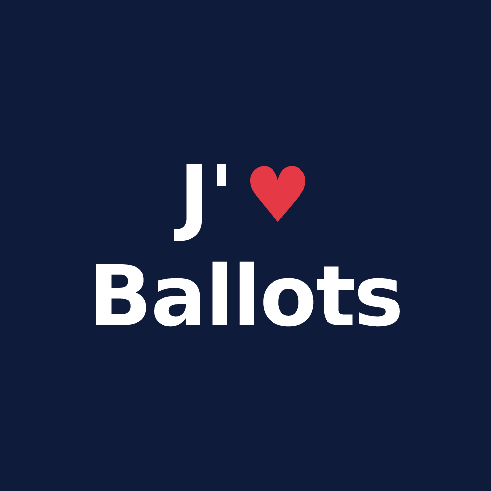 T-shirt personnalisé Ballots — design J'aime Ballots