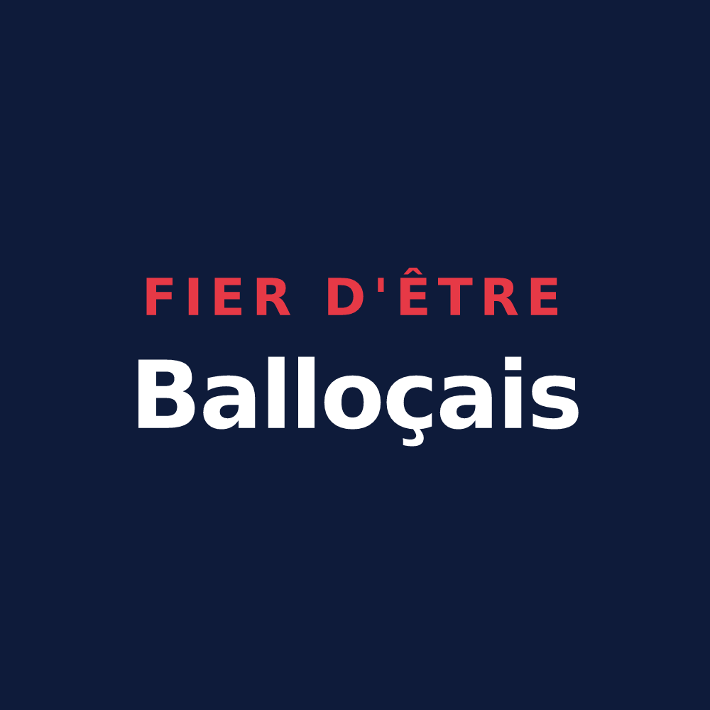 T-shirt « Fier d'être Balloçais » — design pour Ballots