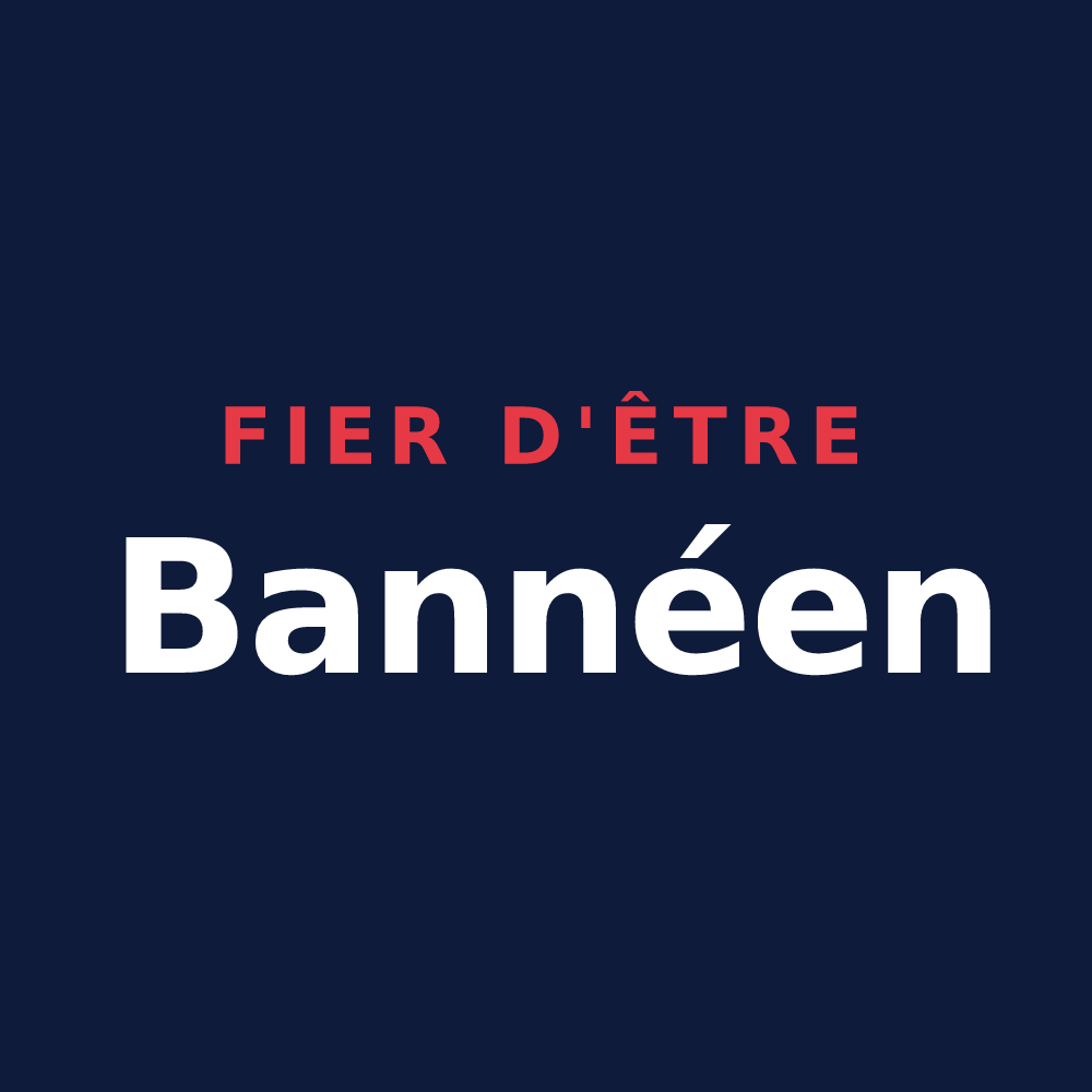 T-shirt « Fier d'être Bannéen » — design pour Bannes