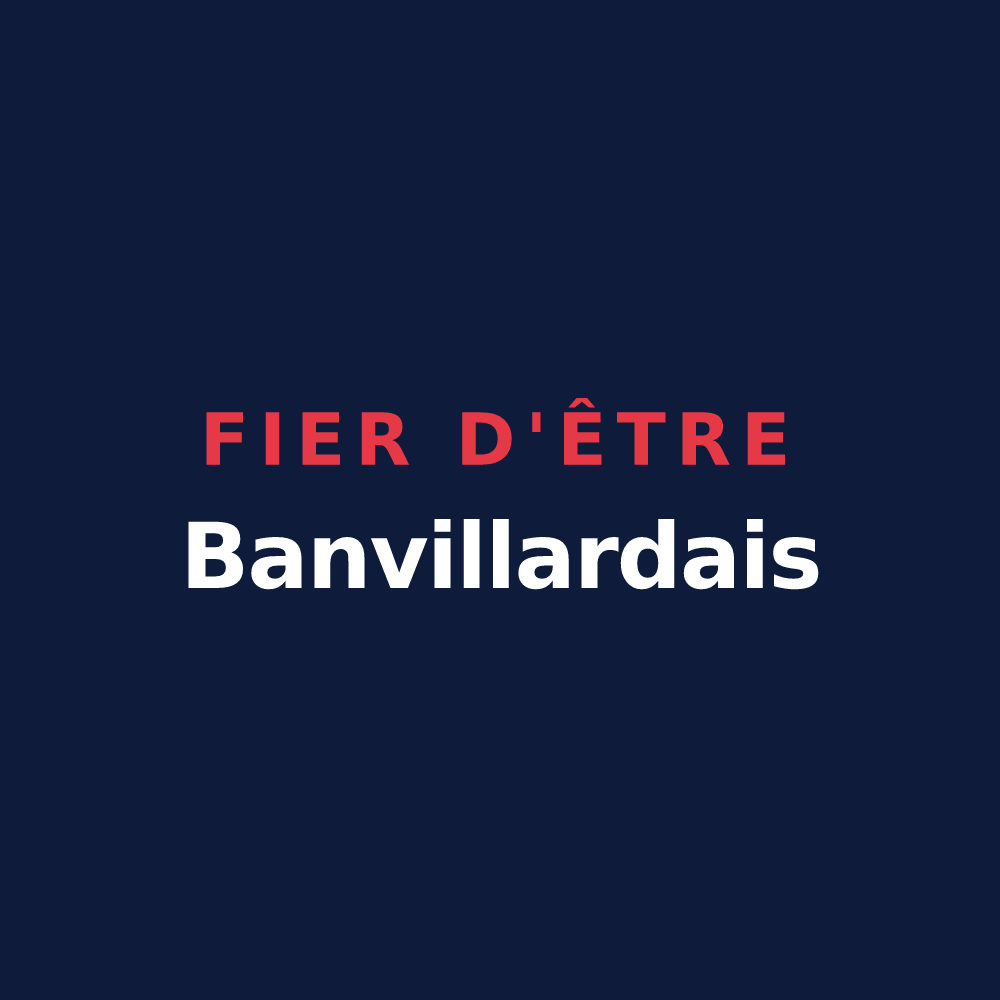 T-shirt « Fier d'être Banvillardais » — design pour Banvillars