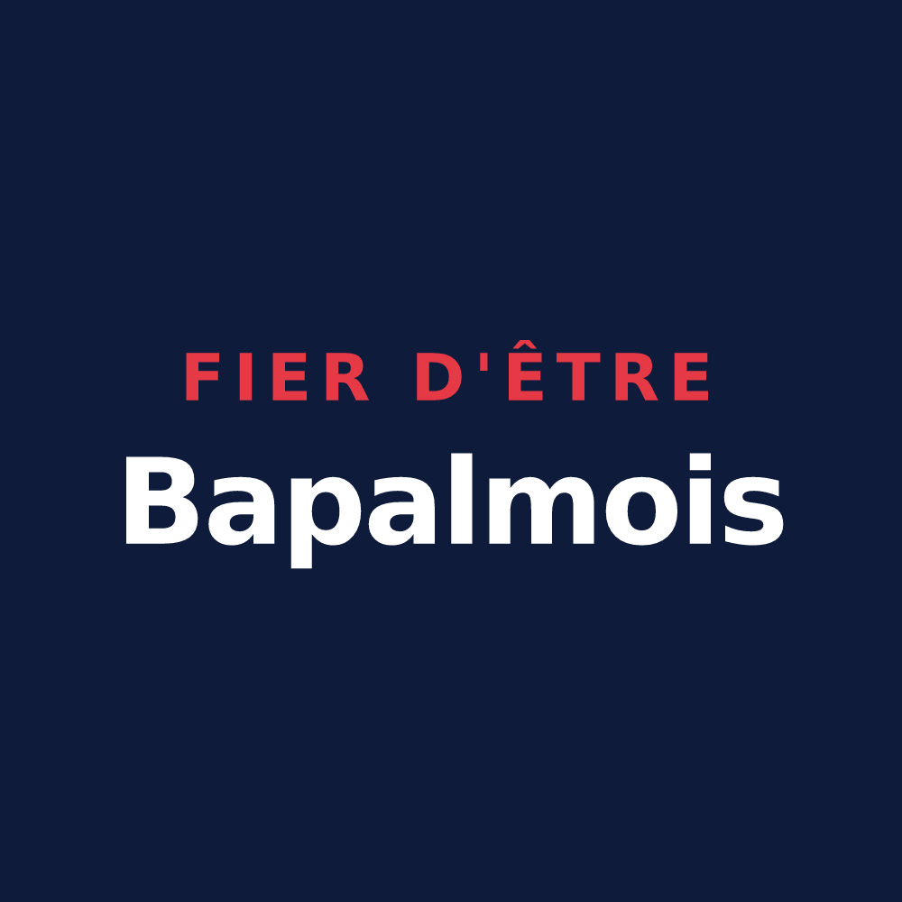 T-shirt « Fier d'être Bapalmois » — design pour Bapaume