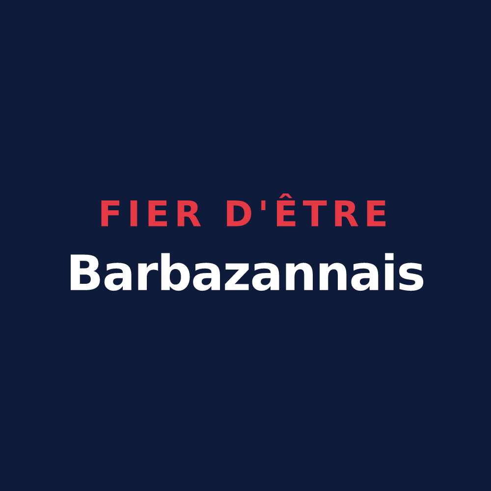 T-shirt « Fier d'être Barbazannais » — design pour Barbazan-Debat
