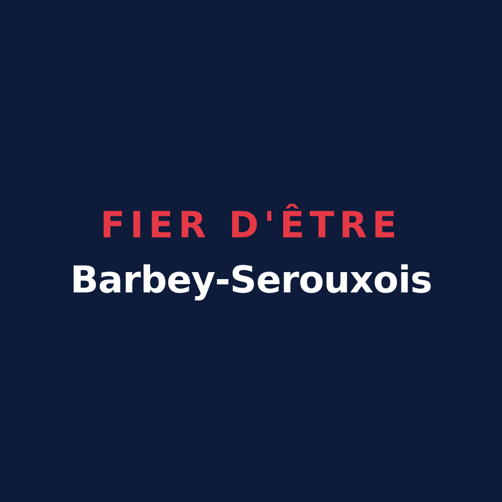 T-shirt « Fier d'être Barbey-Serouxois » — design pour Barbey-Seroux