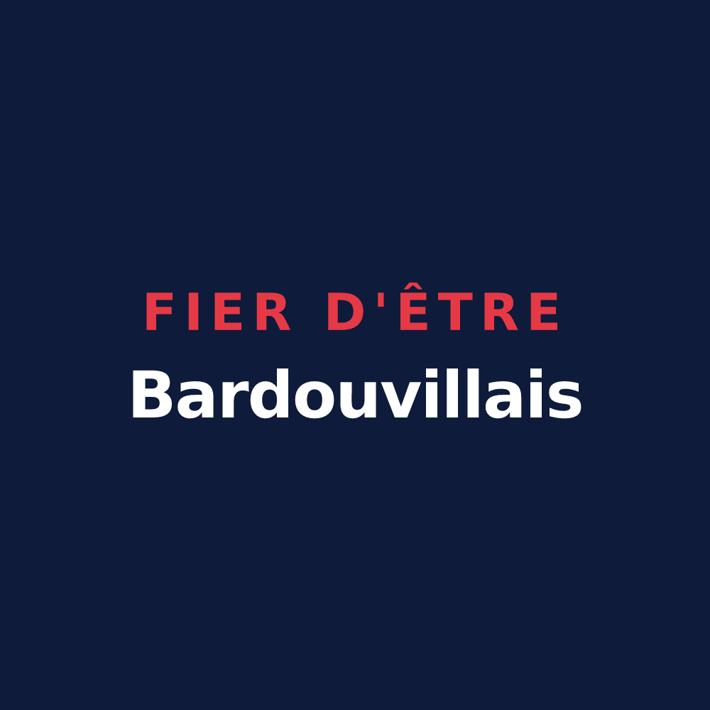 T-shirt « Fier d'être Bardouvillais » — design pour Bardouville