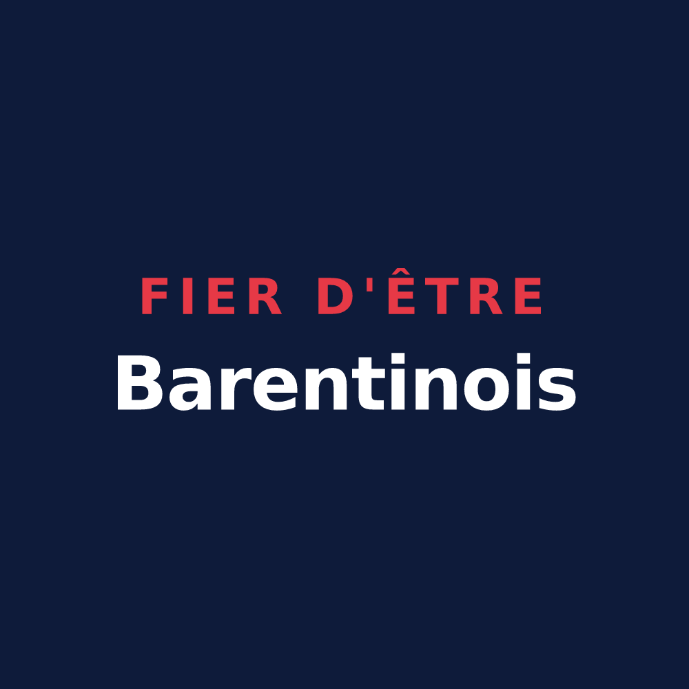 T-shirt « Fier d'être Barentinois » — design pour Barentin