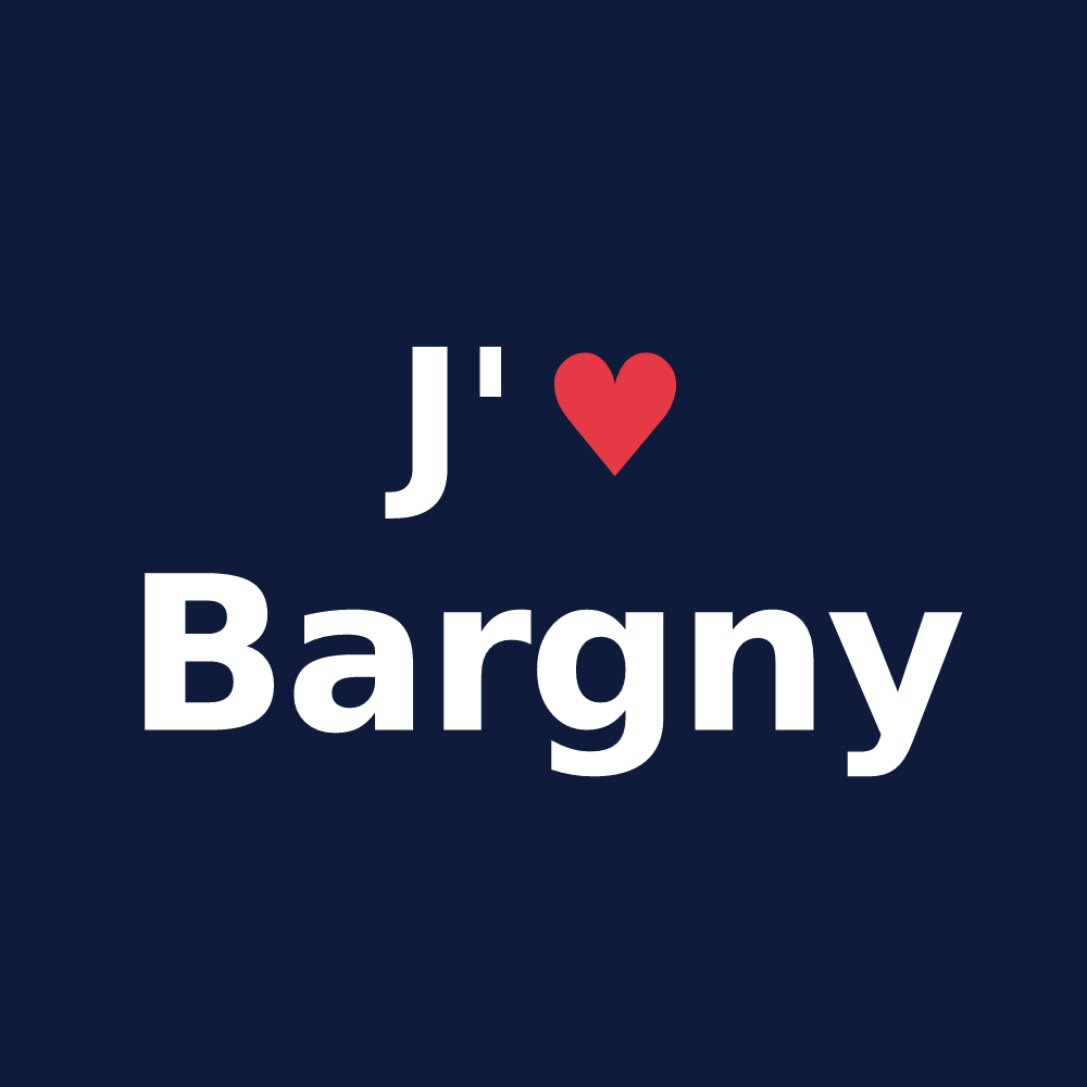 T-shirt personnalisé Bargny — design J'aime Bargny