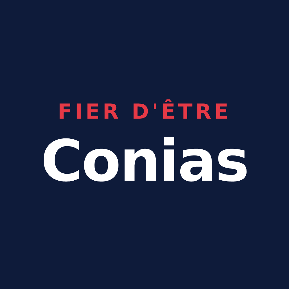 T-shirt « Fier d'être Conias » — design pour Barou-en-Auge