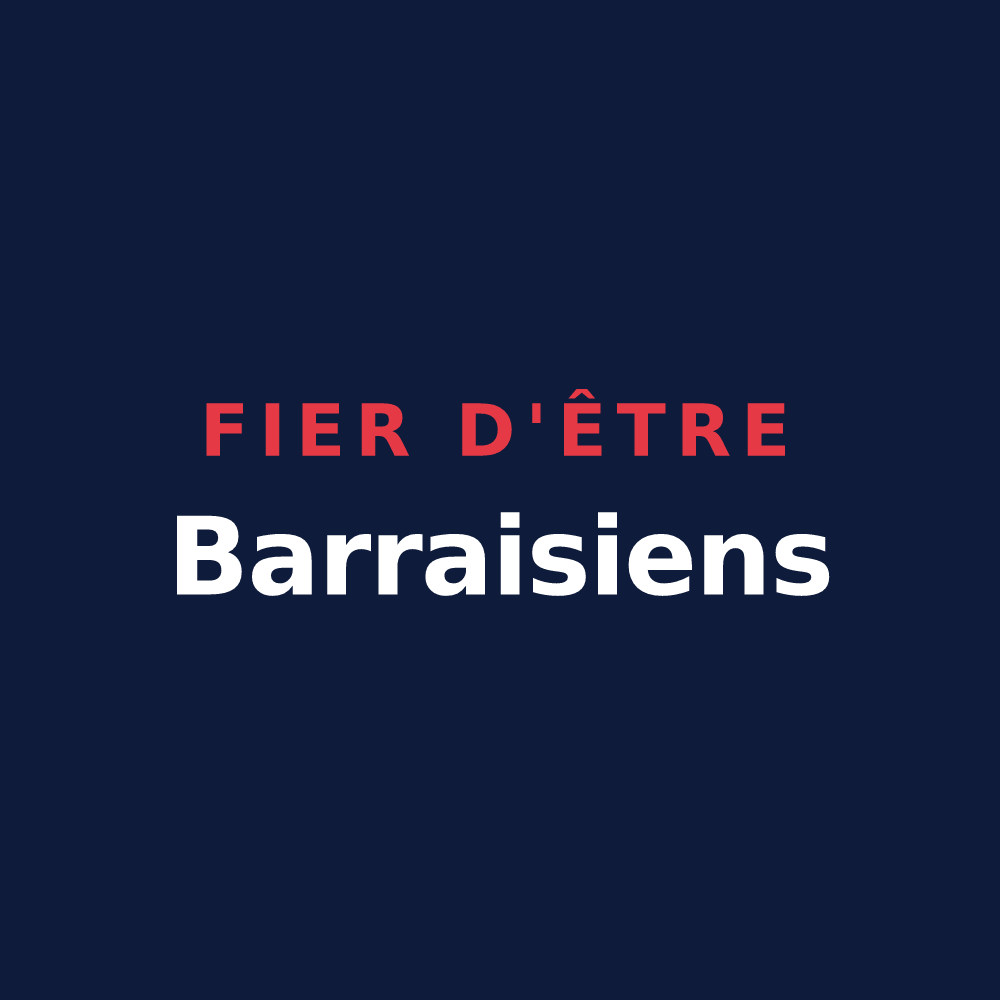 T-shirt « Fier d'être Barraisiens » — design pour Barrais-Bussolles