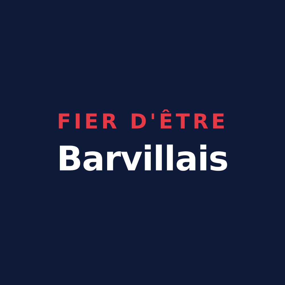T-shirt « Fier d'être Barvillais » — design pour Barville