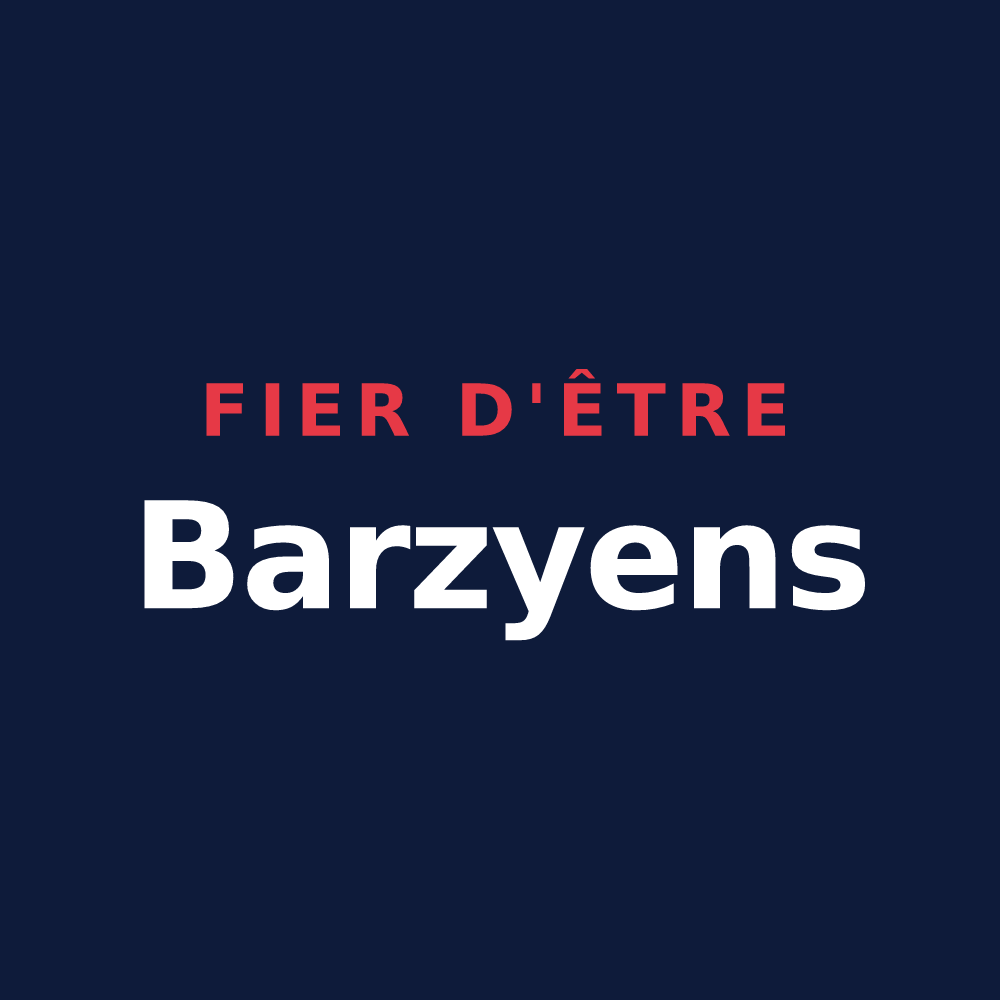 T-shirt « Fier d'être Barzyens » — design pour Barzy-en-Thiérache