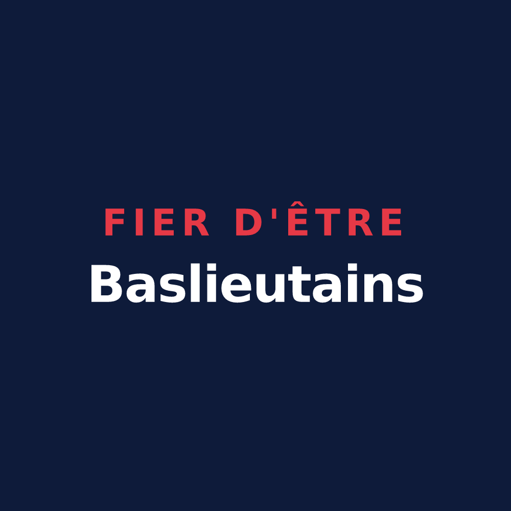 T-shirt « Fier d'être Baslieutains » — design pour Baslieux-sous-Châtillon