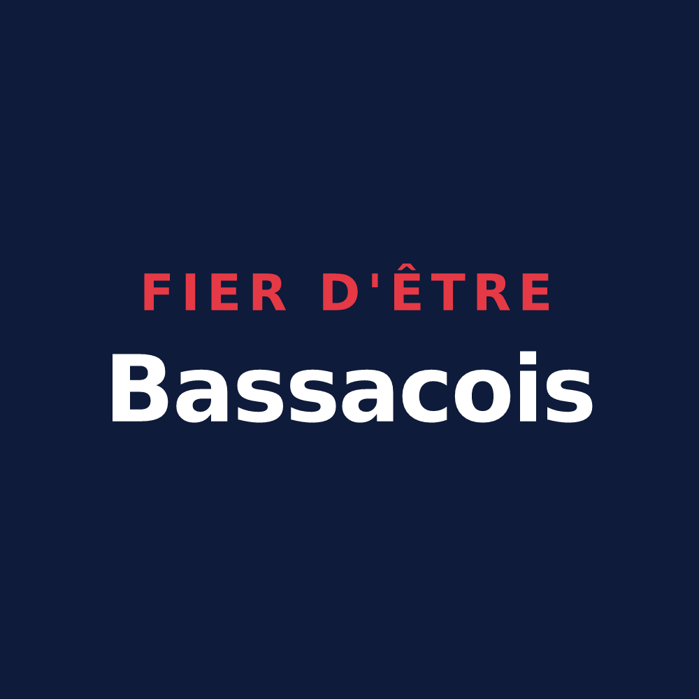 T-shirt « Fier d'être Bassacois » — design pour Bassac