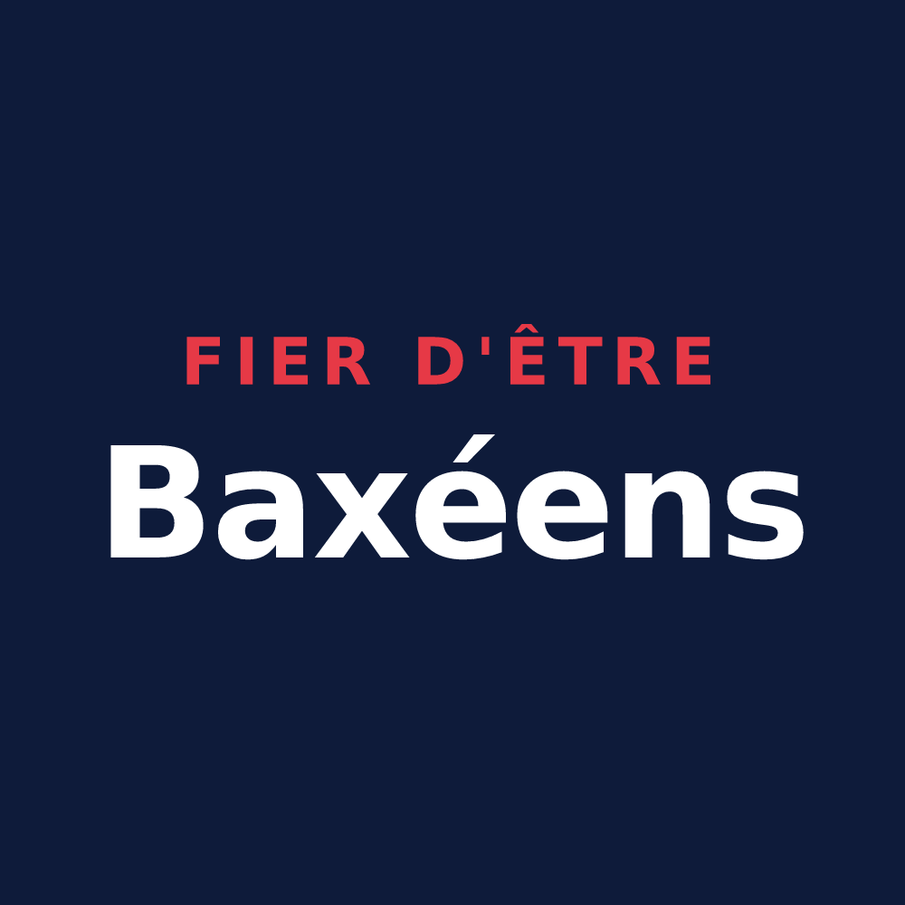 T-shirt « Fier d'être Baxéens » — design pour Bax