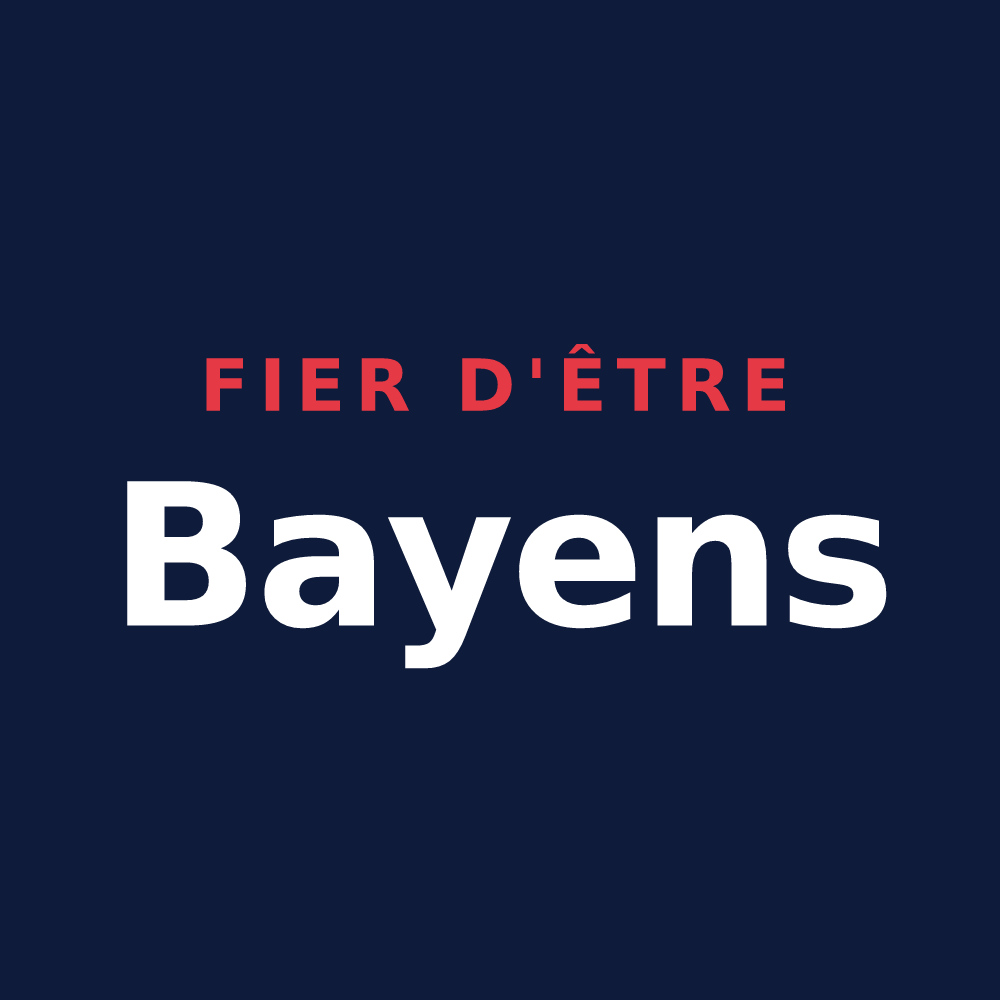T-shirt « Fier d'être Bayens » — design pour Baye