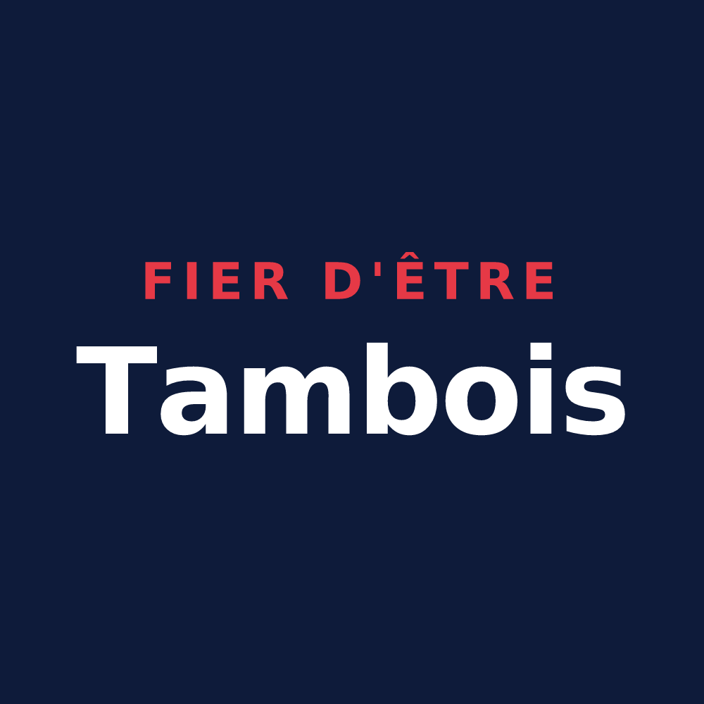 T-shirt « Fier d'être Tambois » — design pour Bayecourt