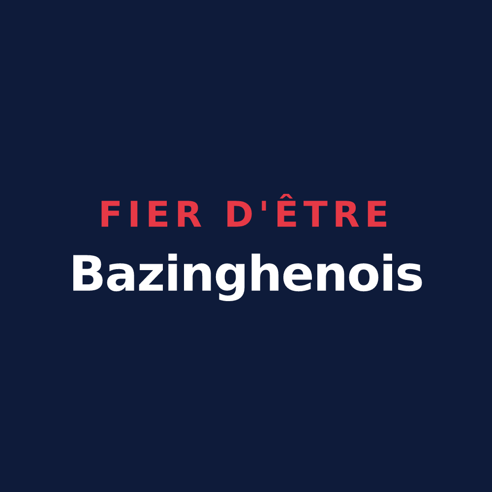 T-shirt « Fier d'être Bazinghenois » — design pour Bazinghen