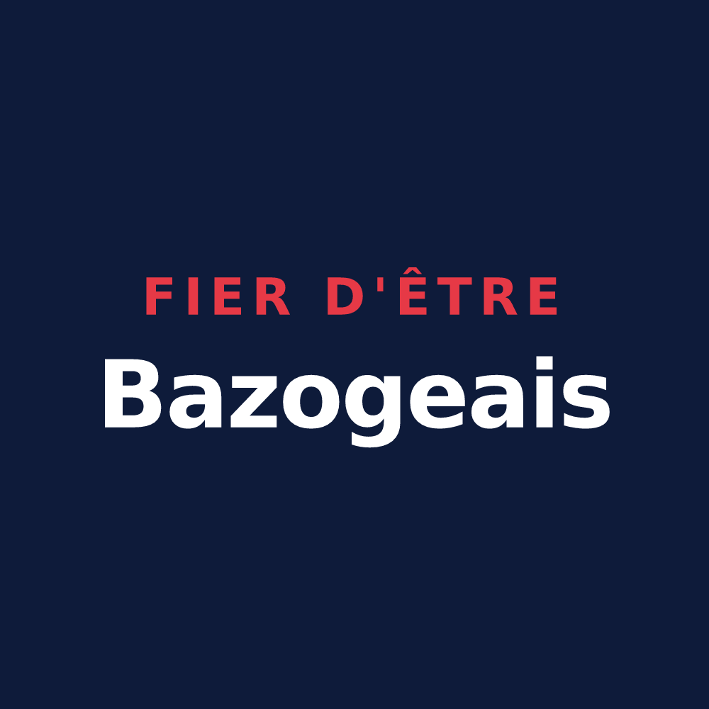 T-shirt « Fier d'être Bazogeais » — design pour Bazoges-en-Paillers