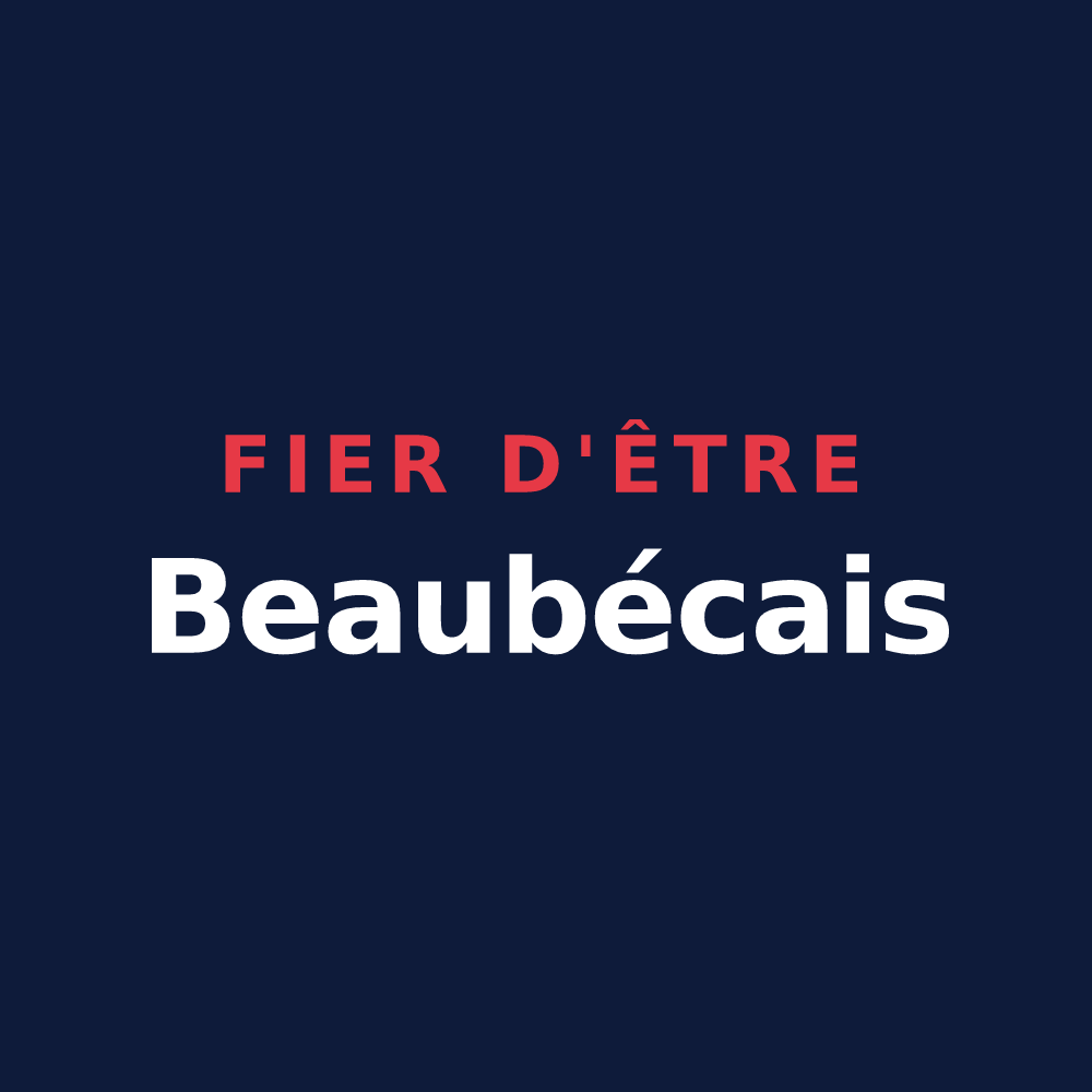 T-shirt « Fier d'être Beaubécais » — design pour Beaubec-la-Rosière