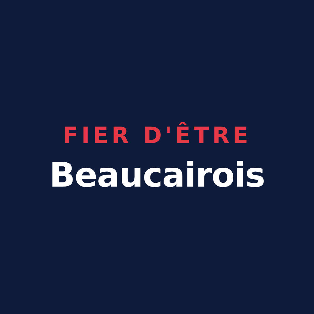 T-shirt « Fier d'être Beaucairois » — design pour Beaucaire