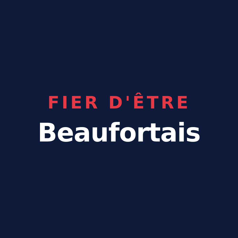 T-shirt « Fier d'être Beaufortais » — design pour Beaufort